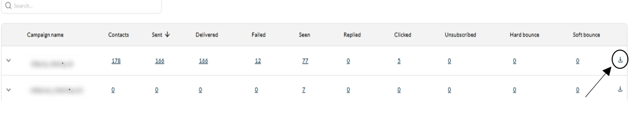 Report Export Button